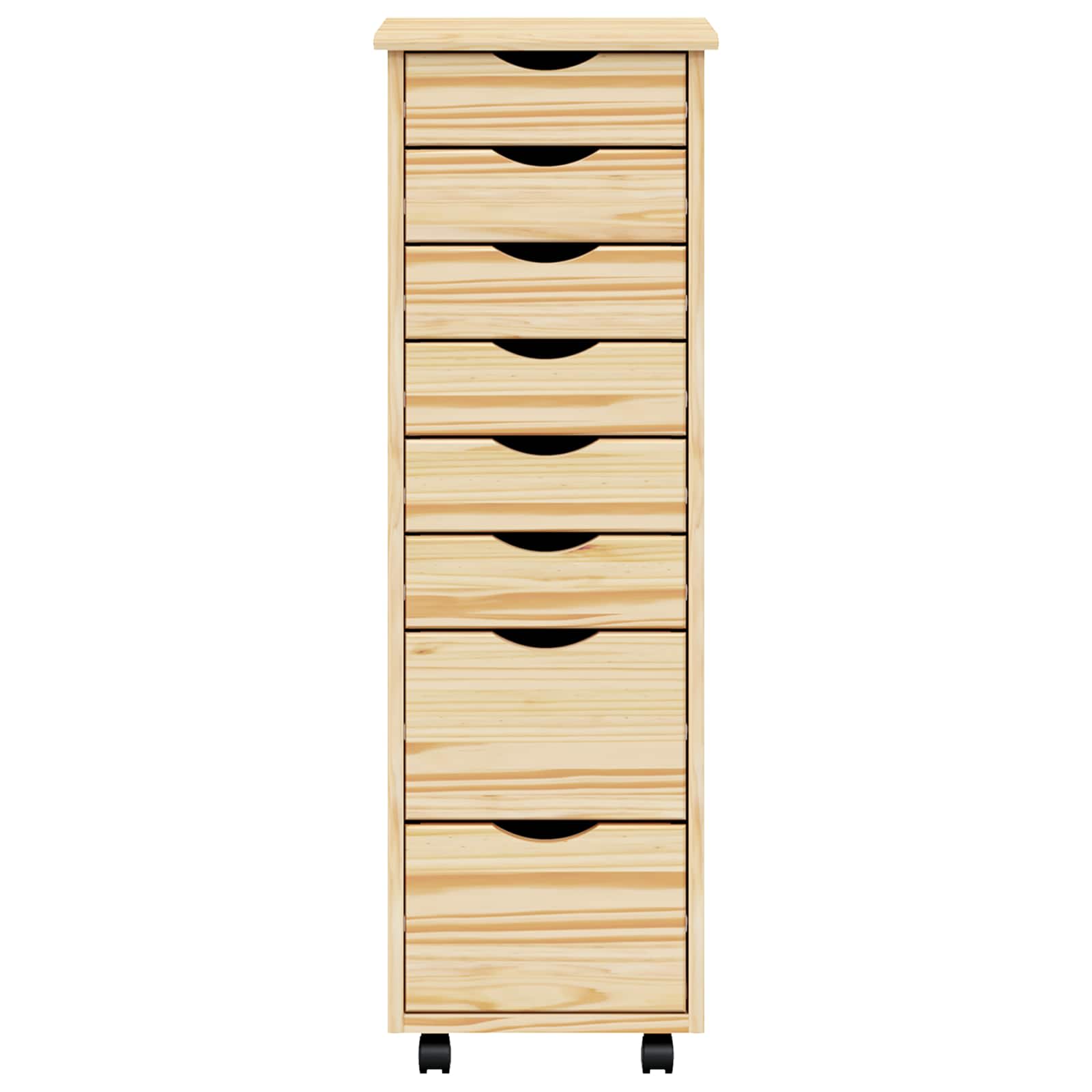 Dulap mobil cu sertare MOSS Lac transparent 34 x 39 x 103 cm GartenMobel Dekor