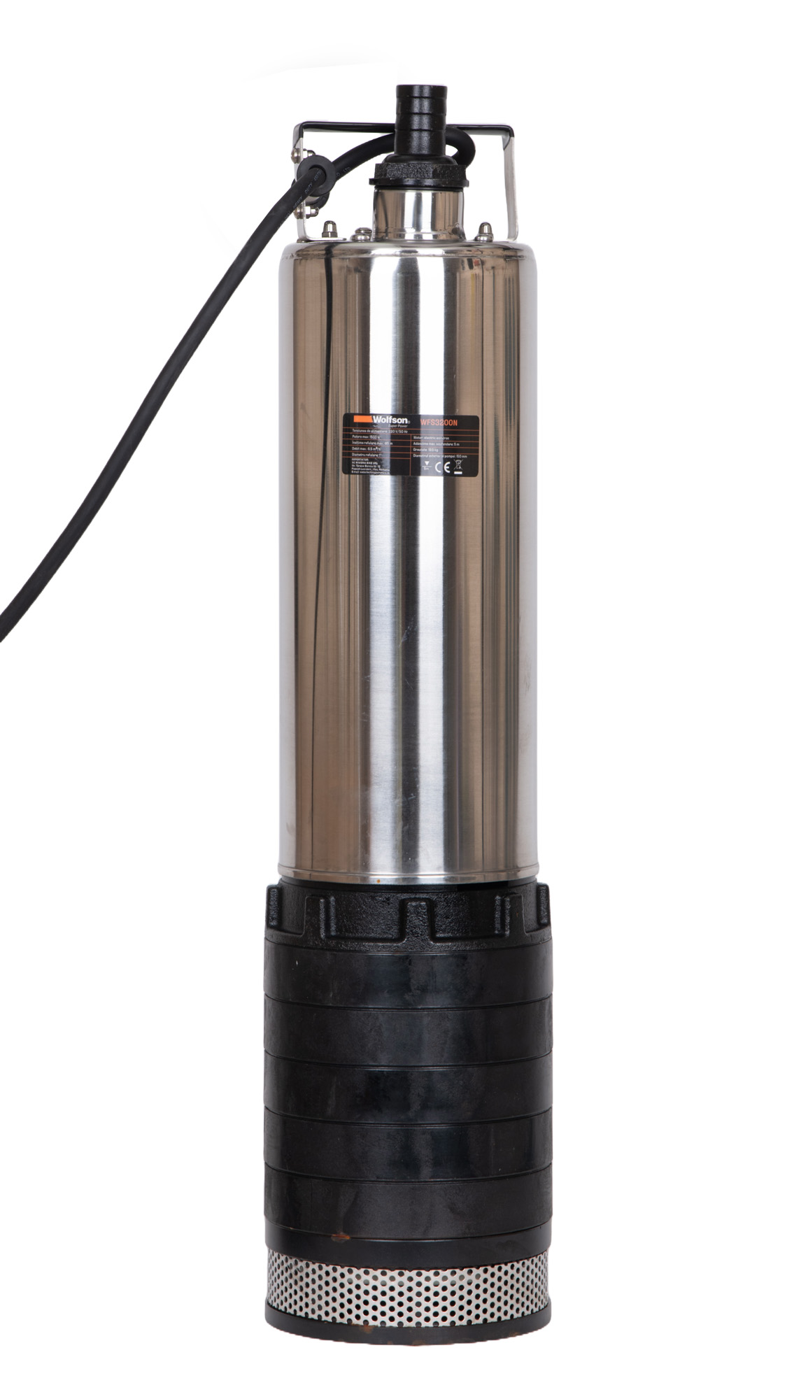 WOLFSON - POMPA SUBMERSIBILA DE APA MURDARA DENISIPAT 1500W PowerTool TopQuality