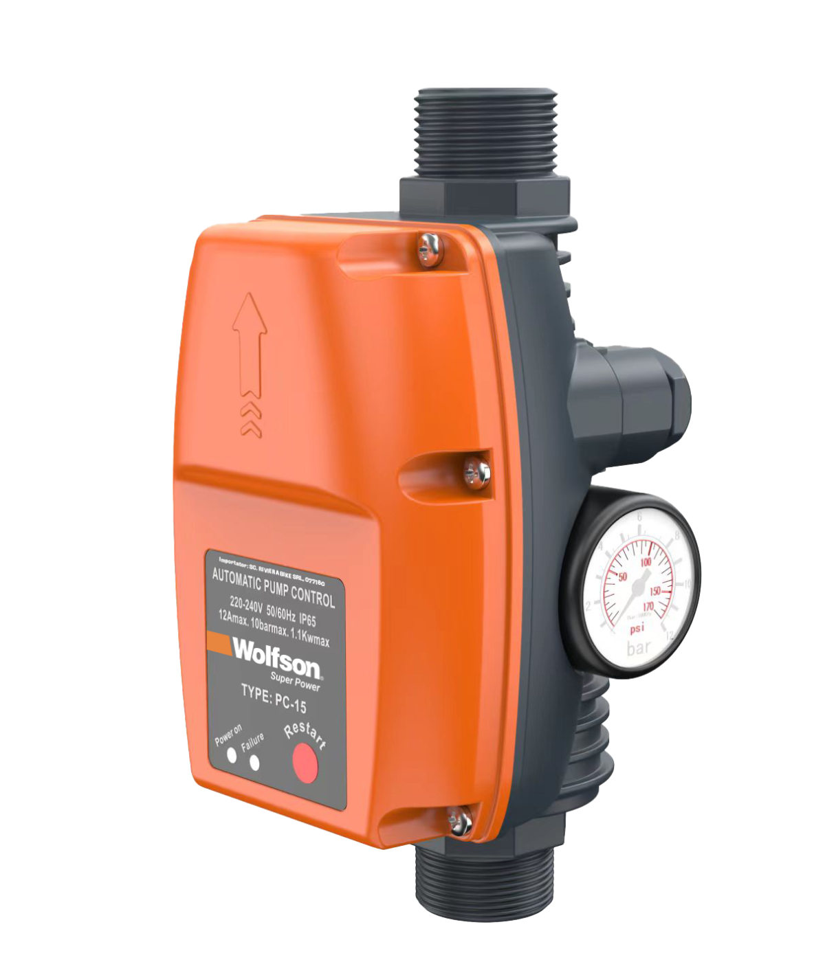 WOLFSON - PRESOSTAT ELECTRONIC PC-15 PowerTool TopQuality