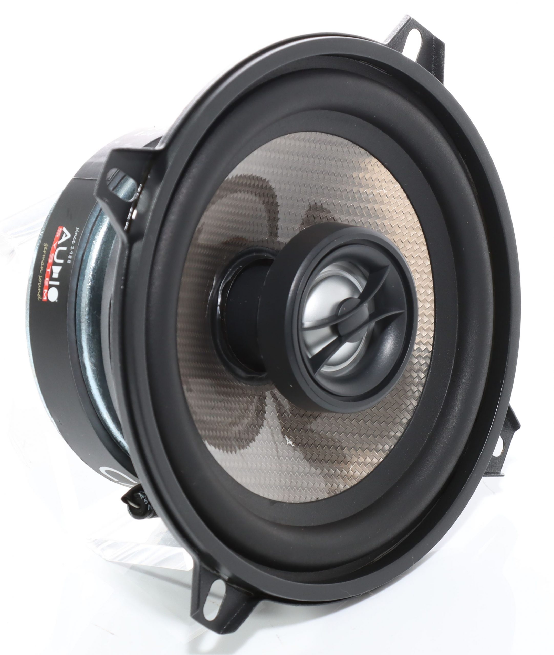 Difuzoare coaxiale Audio System Carbon 100 CO 2x50 watts, 4 ohm, 10 cm, 4 inch CarStore Technology