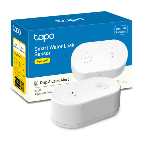 Senzor de inundatie, IP67, Alarma incorporata - TP-Link Tapo TapoT300 SafetyGuard Surveillance