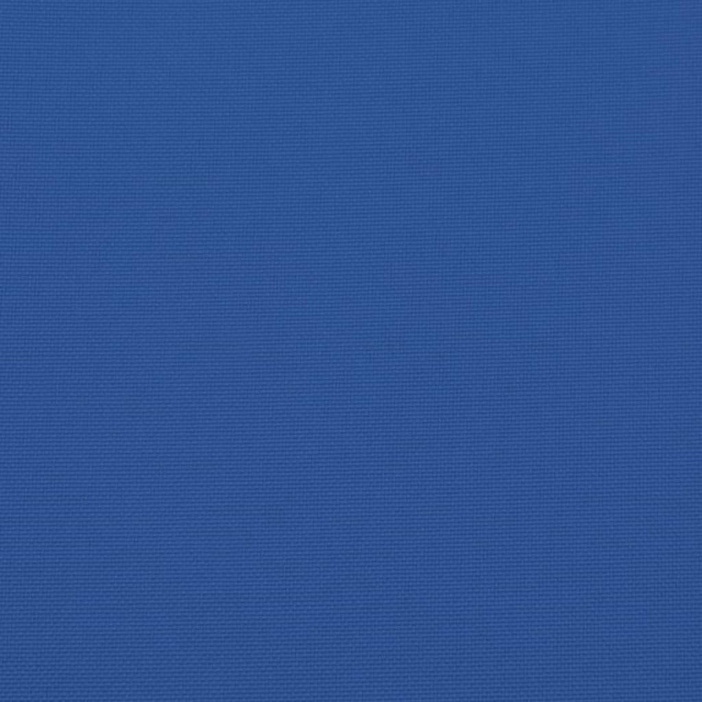 Pernă de paleți, albastru regal, 120x80x12 cm, material textil GartenMobel Dekor