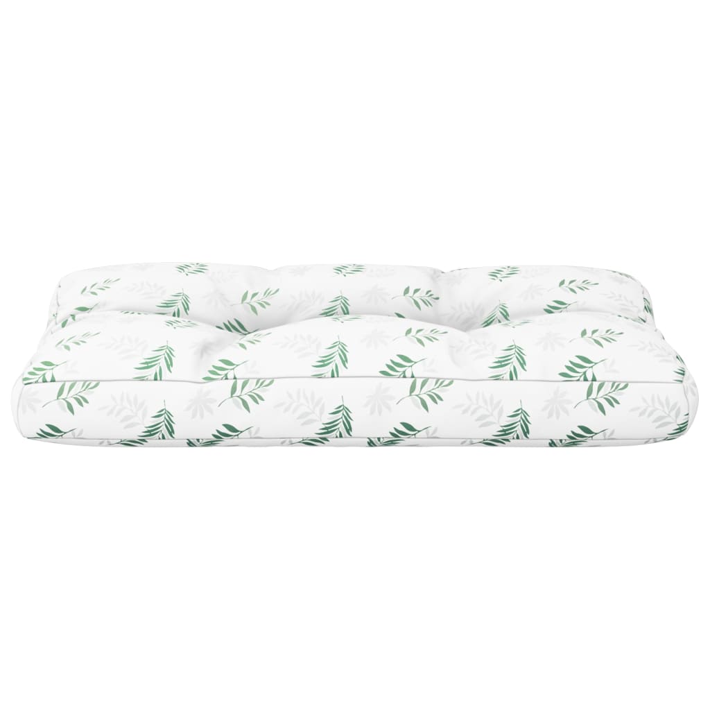 Pernă de paleți, model frunze, 80x40x12 cm, textil GartenMobel Dekor