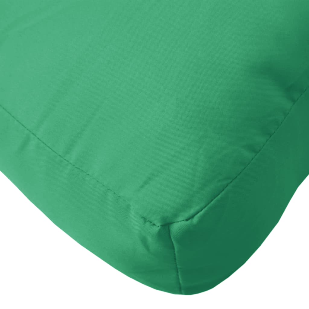 Pernă de paleți, verde, 120x40x12 cm, material textil GartenMobel Dekor