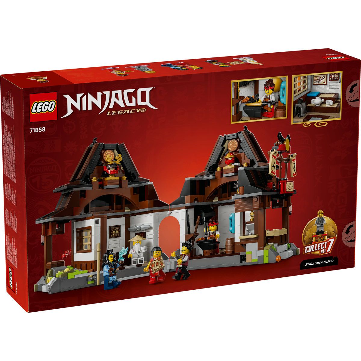 LEGI NINJAGO FIERARUL PATRU ARME LA A 15 A ANIVERSARE 71858 SuperHeroes ToysZone