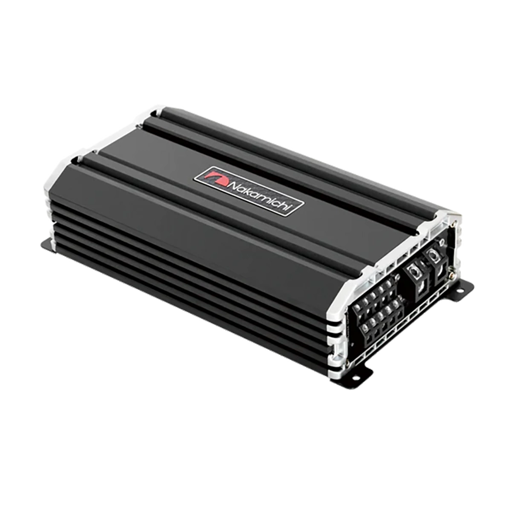 Amplificator Nakamichi NHTD600.5 5 canale, 4x150+1x550W , în 4 sau 2 ohmi, clasa D, high input si low input CarStore Technology