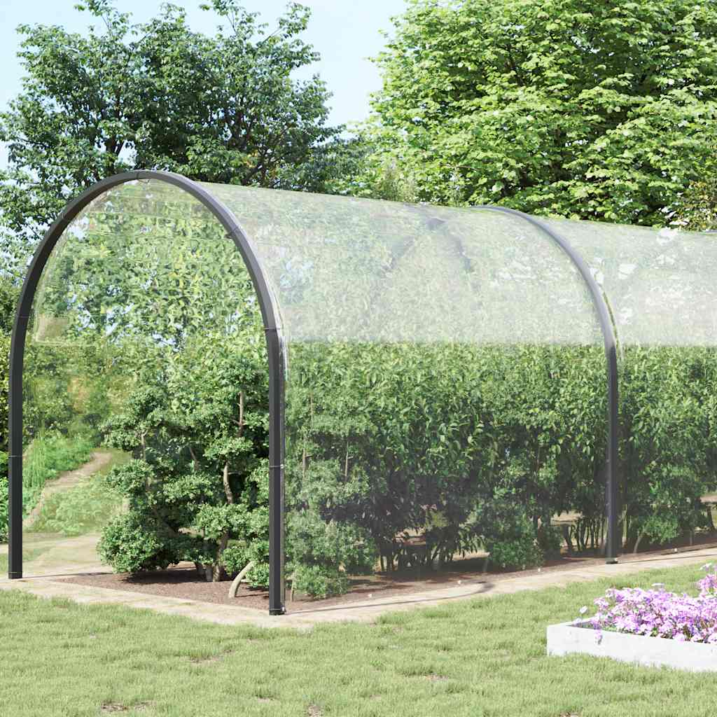 Prelata transparenta cu ochiuri 6x12 m PVC GartenMobel Dekor