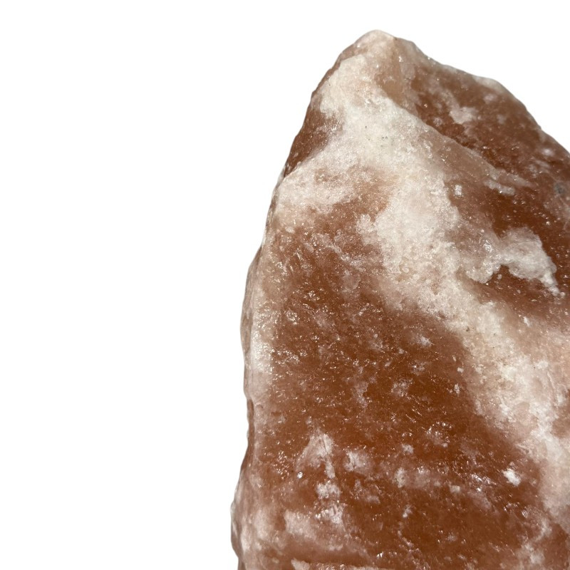 Lampa de sare decorativa, 5-6 kg, baza din lemn MultiMark GlobalProd