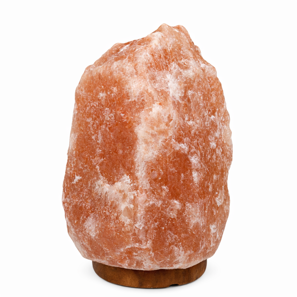 Lampa sare himalaya, suport din lemn, intrerupator, greutate 10-12 kg MultiMark GlobalProd