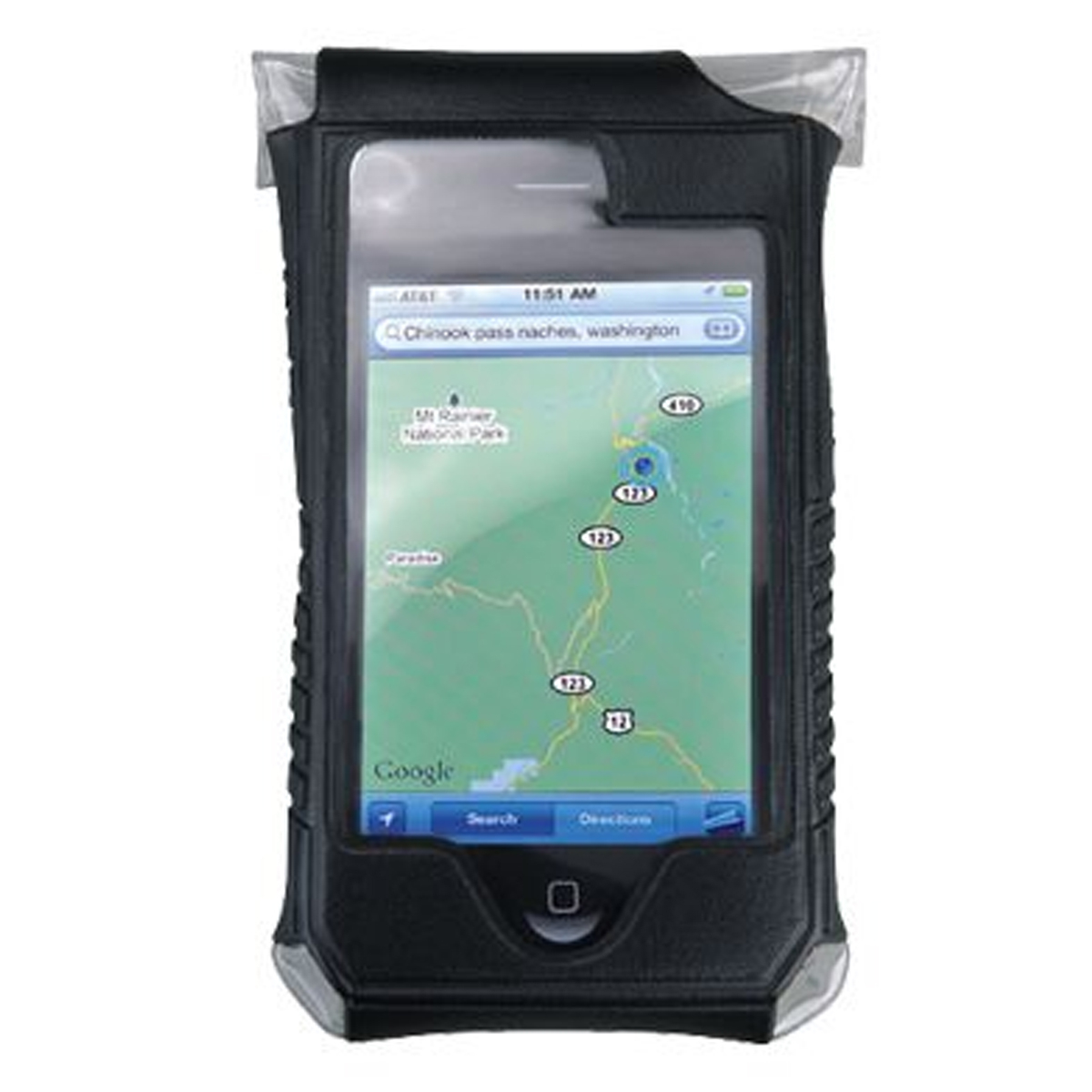 Husa Smartphone Bicicleta Topeak Drybag Iphone 4, Negru Ultimate FactoryBikes