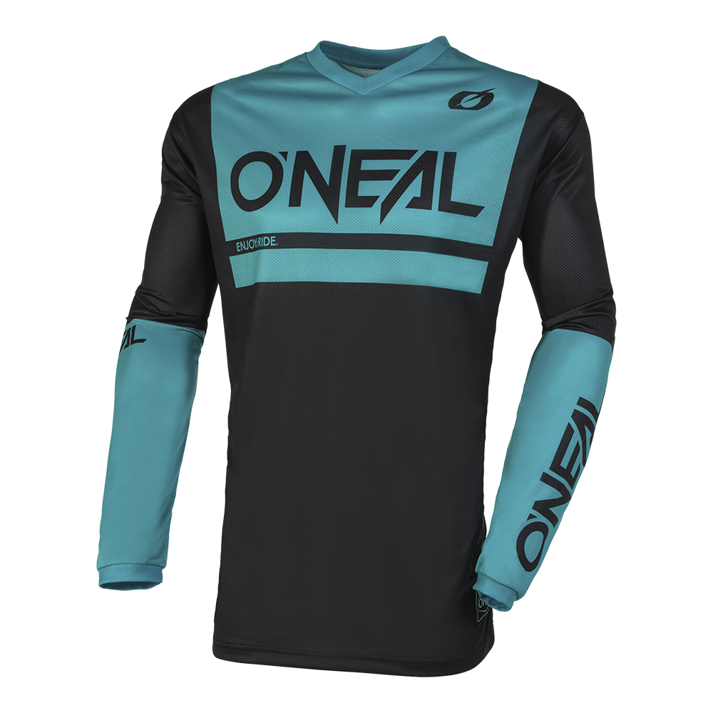 Bluza O'Neal Element Threat Air V.23 - M, Negru-Turcoaz Ultimate FactoryBikes