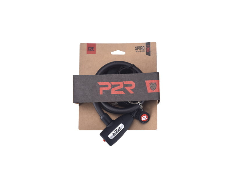 Antifurt Bicicleta P2R SPIRO - 12 x 1500 mm, Negru Ultimate FactoryBikes