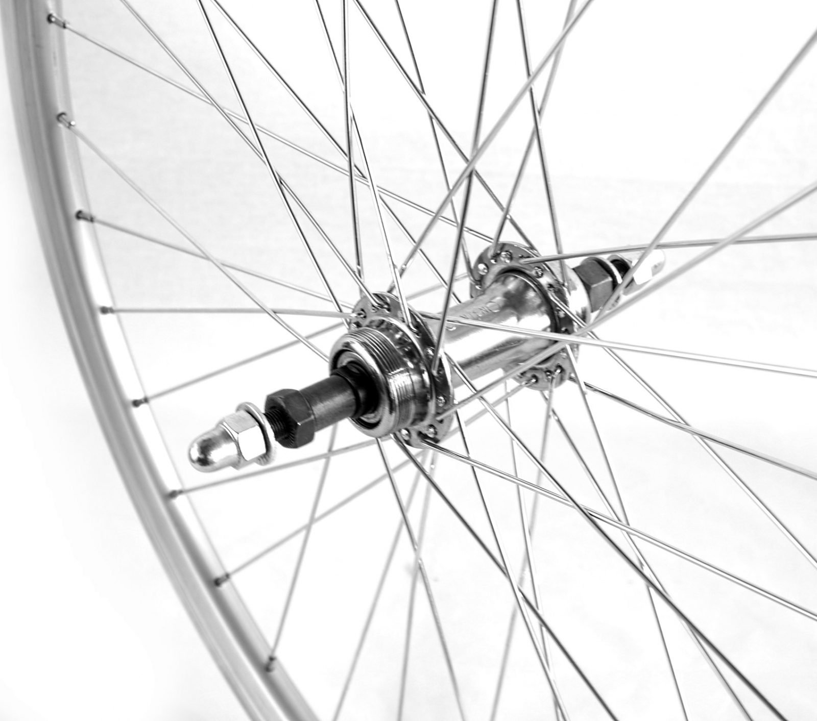 Roata Spate Bicicleta Cerurim - 26 Inch, 36H, 559 x 18, Argintiu Ultimate FactoryBikes