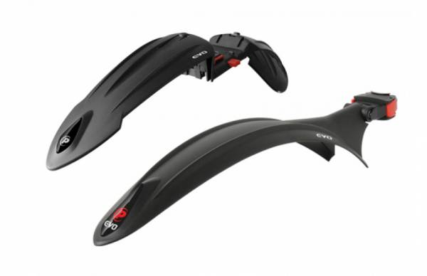 Set Aparatori Noroi Polisport Cross Country Evo - 26-29 Inch, Negru Ultimate FactoryBikes