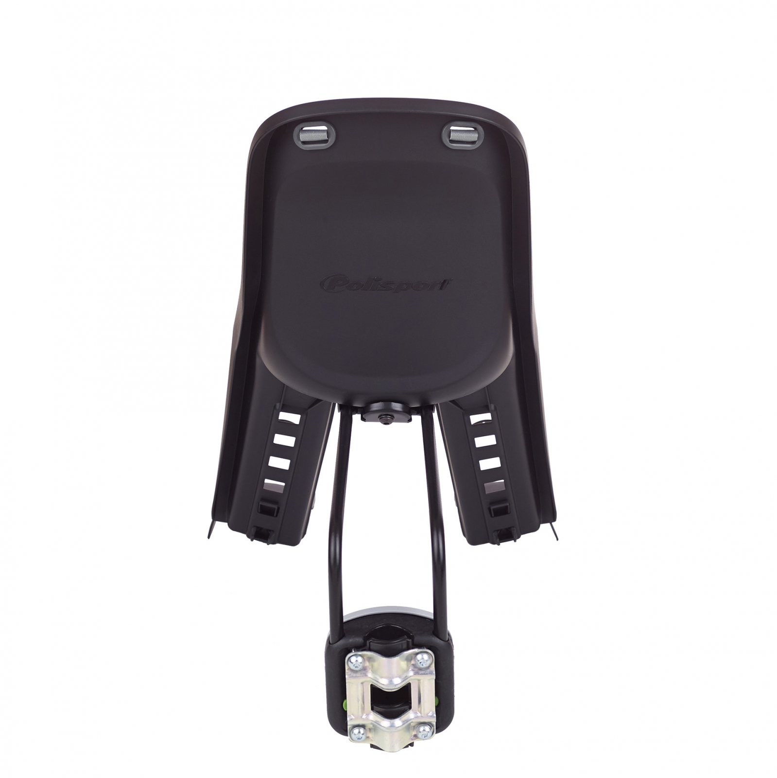 Scaun Bicicleta Copii Polisport Bubbly Mini Plus FF - Negru-Gri Ultimate FactoryBikes