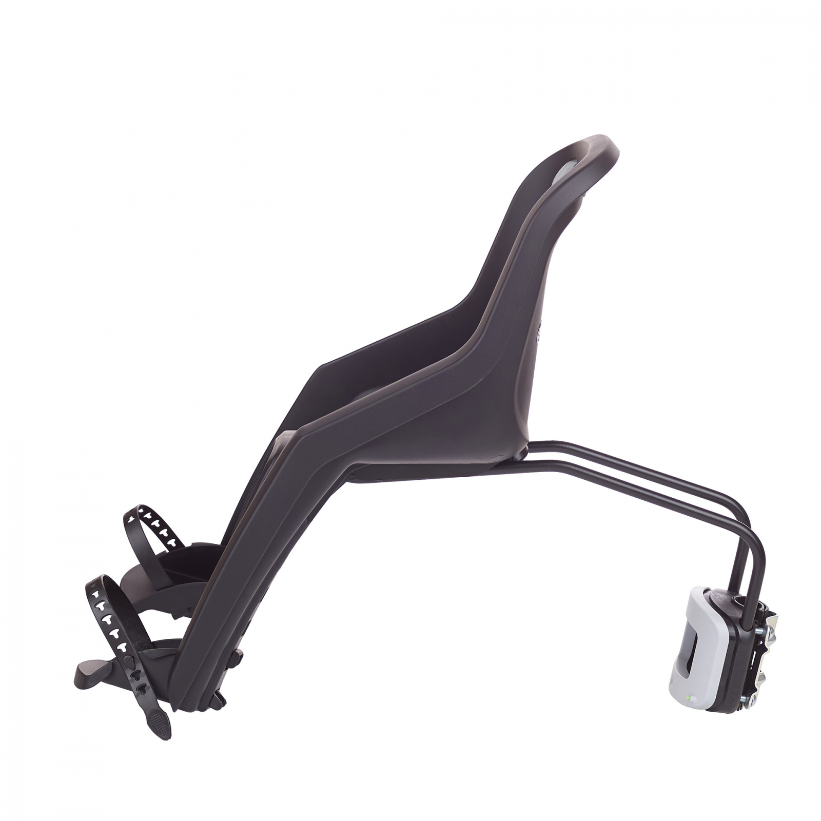 Scaun Bicicleta Copii Polisport Bubbly Mini Plus FF - Negru-Gri Ultimate FactoryBikes