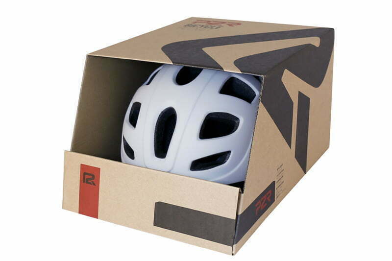 Casca Ciclism P2R PROTOWN - 58-62 cm, L-XL, Alb Ultimate FactoryBikes