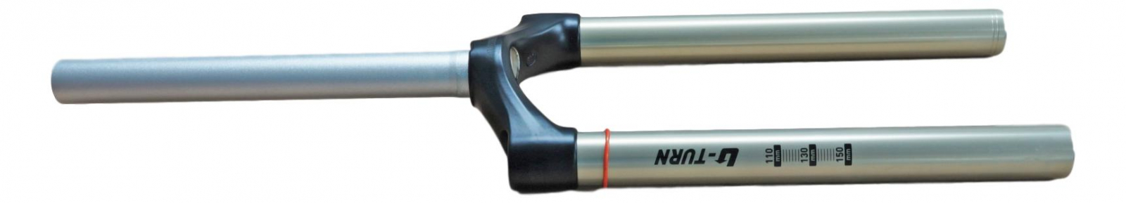 Csu U-Turn Coil - 150 Mm, 1-1/8 Inch, Black Crown, Silver Ultimate FactoryBikes