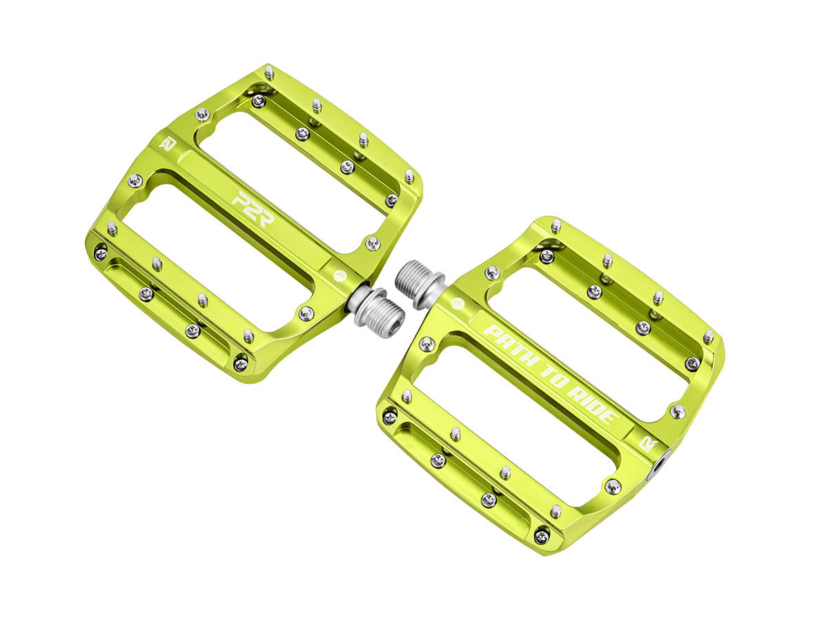 Pedale P2R Flatman 90 ETD, 3SB - Verde Lime Ultimate FactoryBikes