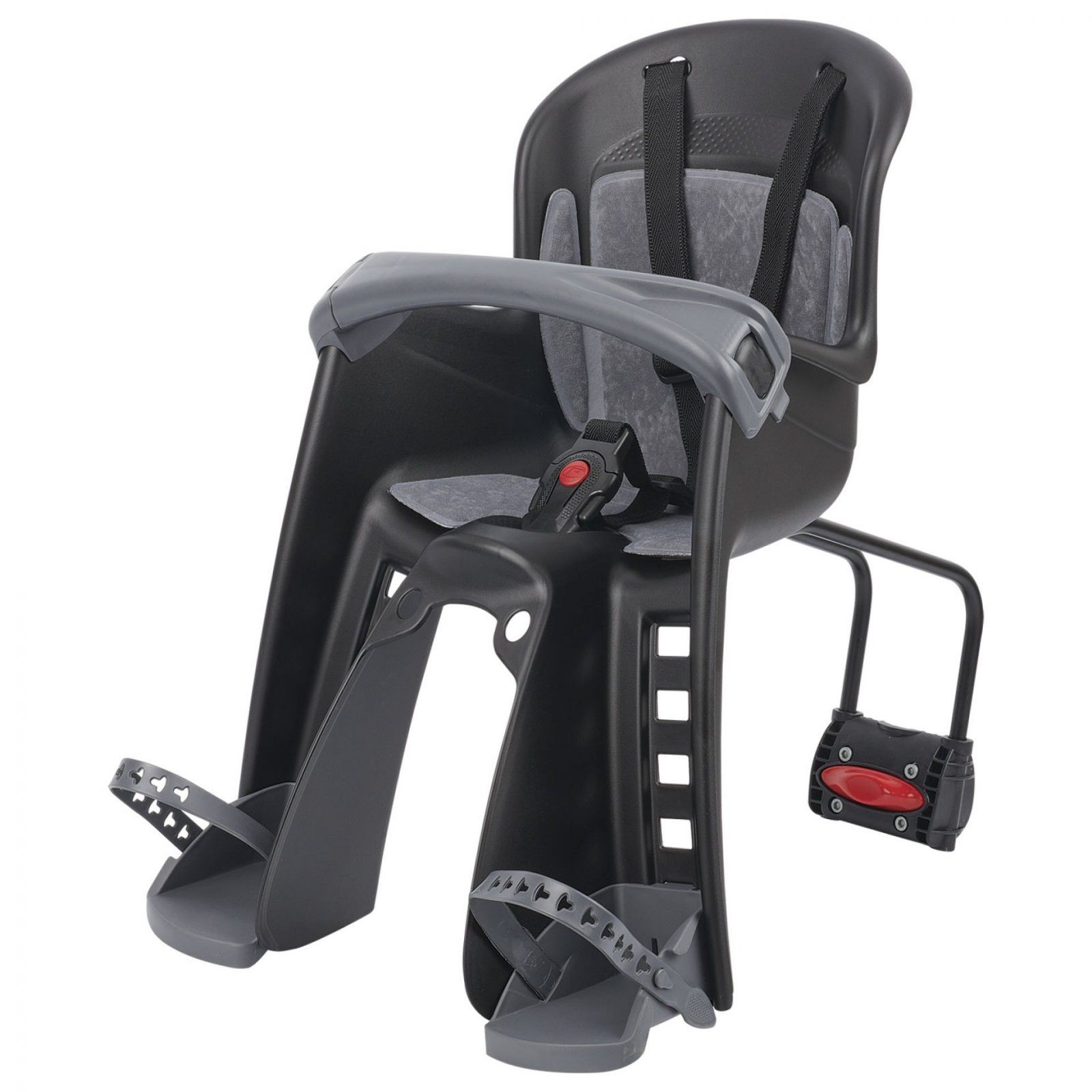 Scaun Bicicleta Copii Polisport Bilby Junior FF - Maro-Gri Ultimate FactoryBikes