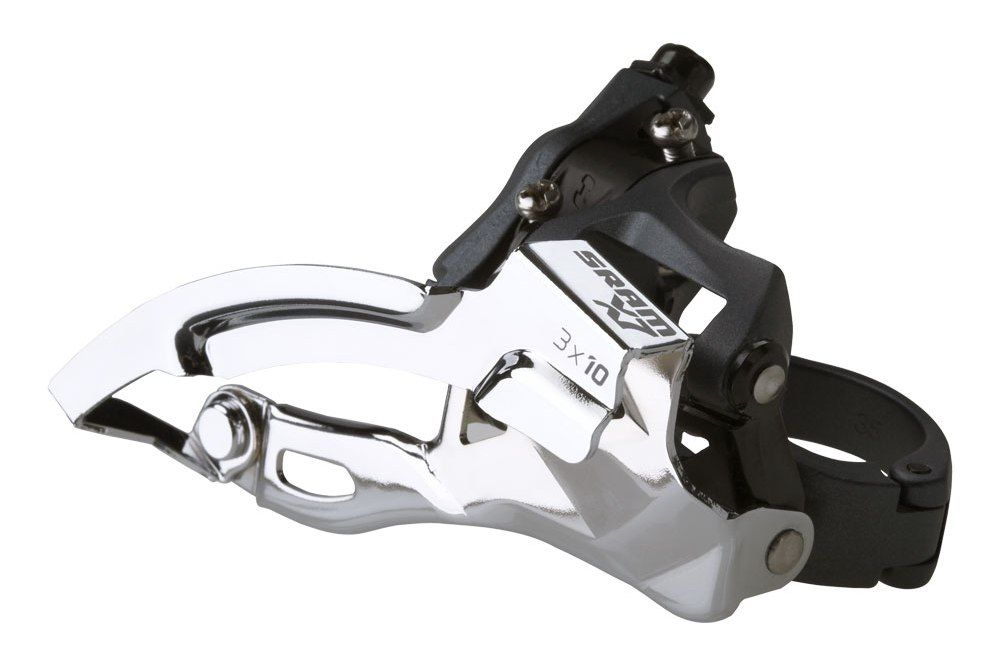 Schimbator Fata Sram X.7 - 3x10Viteze, Colier 34.9 Sus, Tragere Dubla Ultimate FactoryBikes