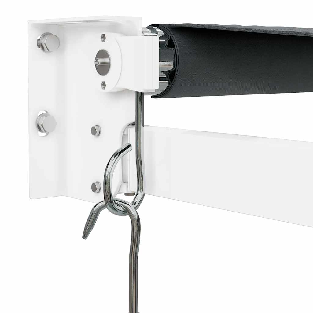 Copertină retractabilă, antracit, 4,5x3 m, textil și aluminiu GartenMobel Dekor