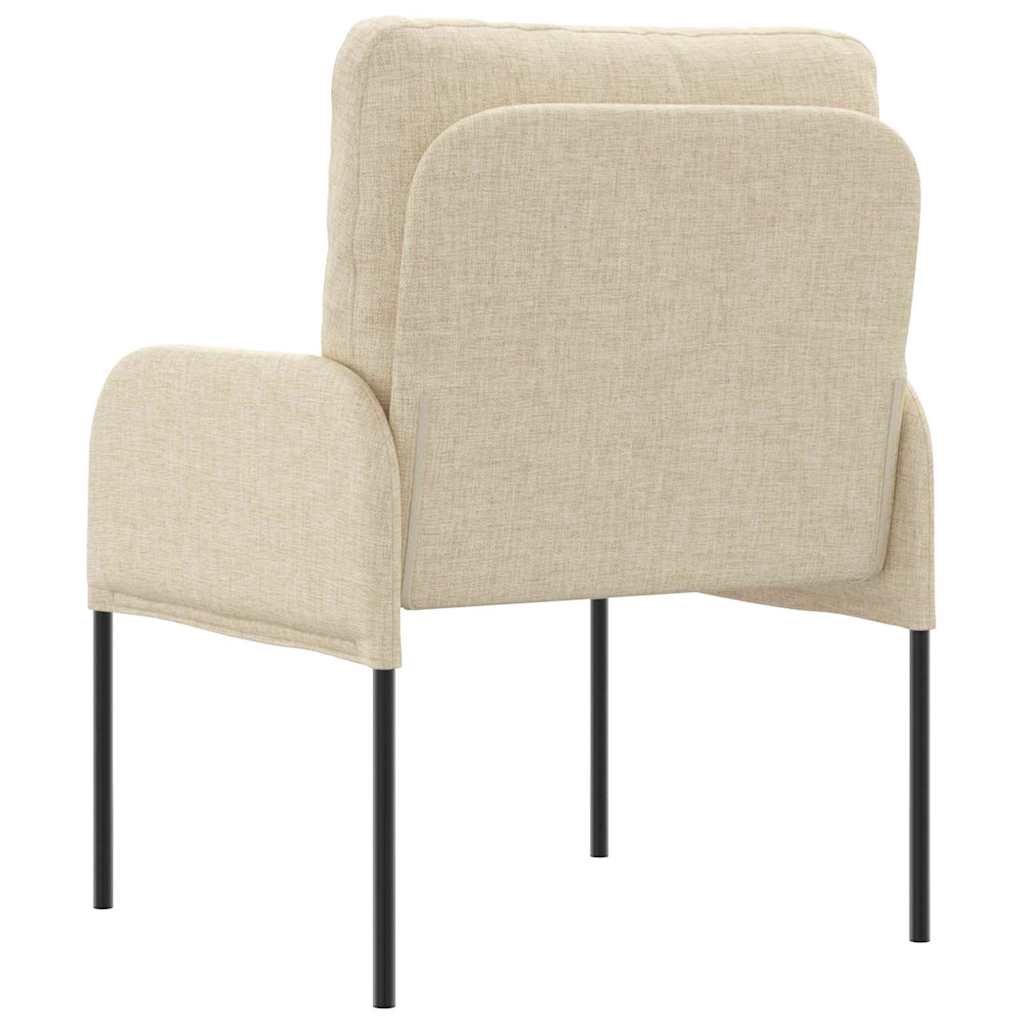 Canapele cu pernă 55cm Crem placaj GartenMobel Dekor