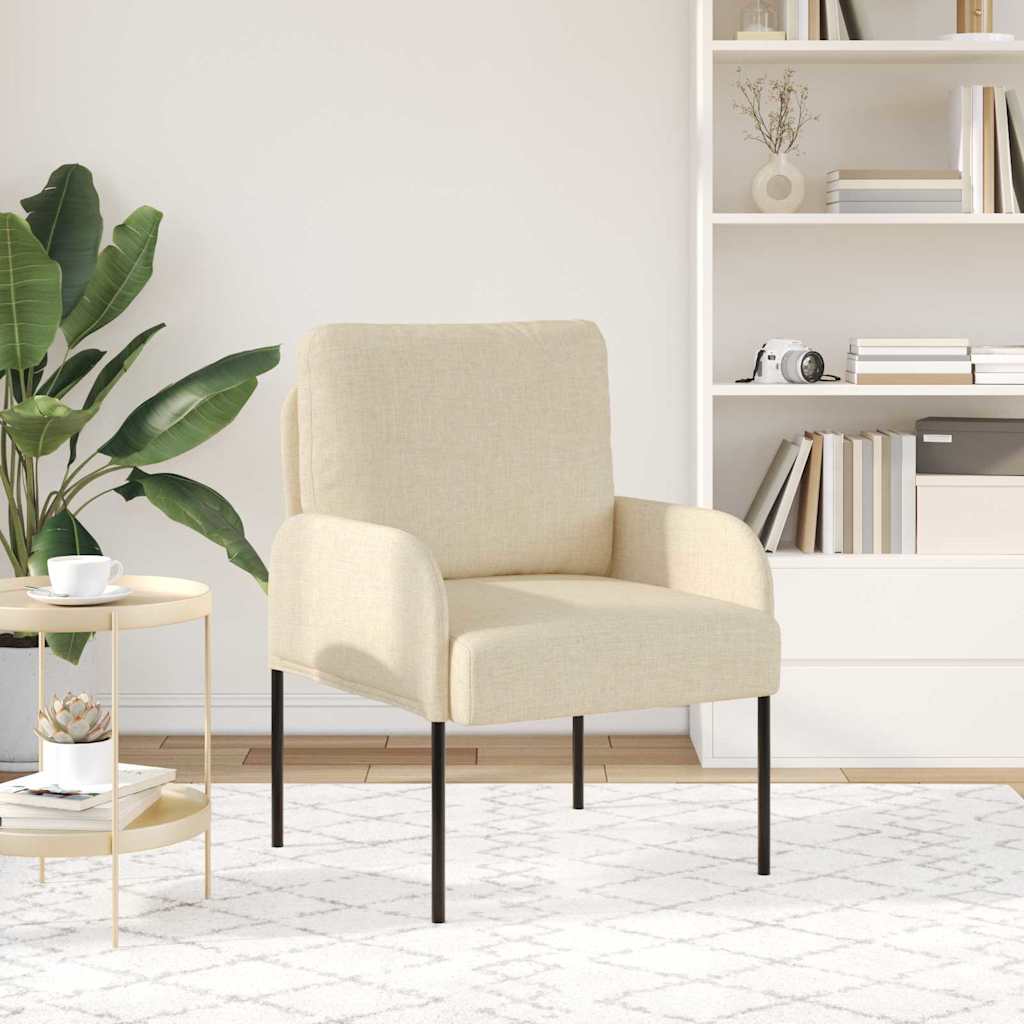 Canapele cu pernă 55cm Crem placaj GartenMobel Dekor