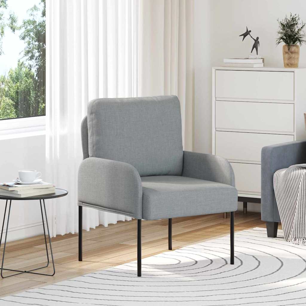 Canapele cu pernă 55cm Gri deschis placaj GartenMobel Dekor