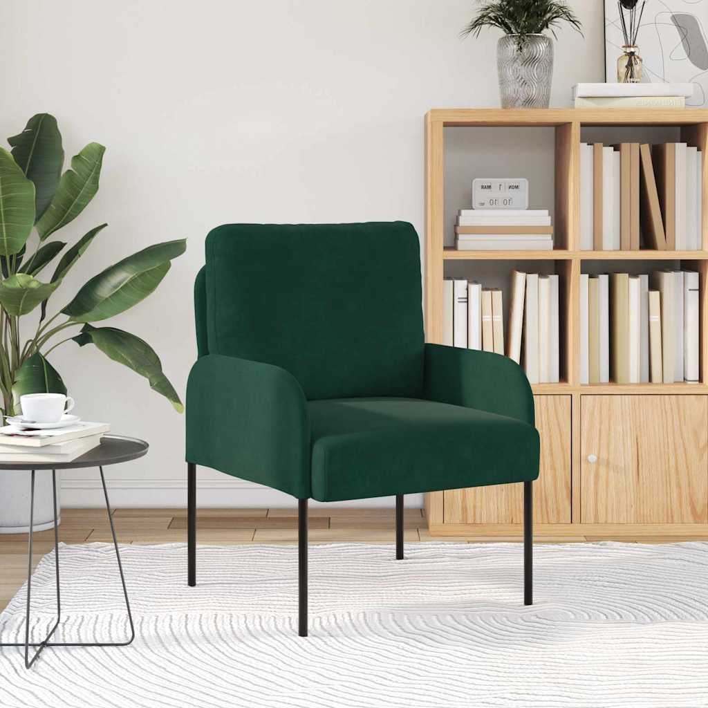 Canapele cu pernă 55cm Verde închis placaj GartenMobel Dekor