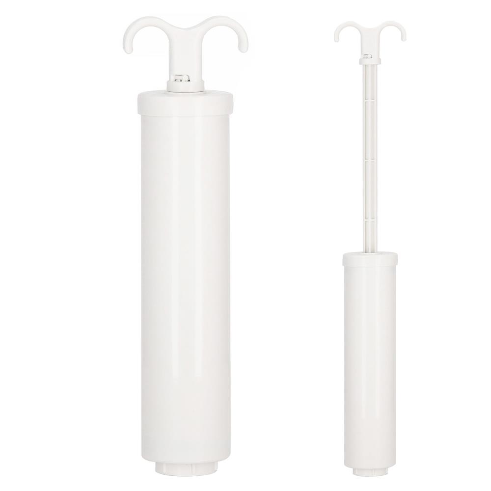 Pompa de vidat pentru saci de haine, din plastic, 38cm, alb Household NewTrend