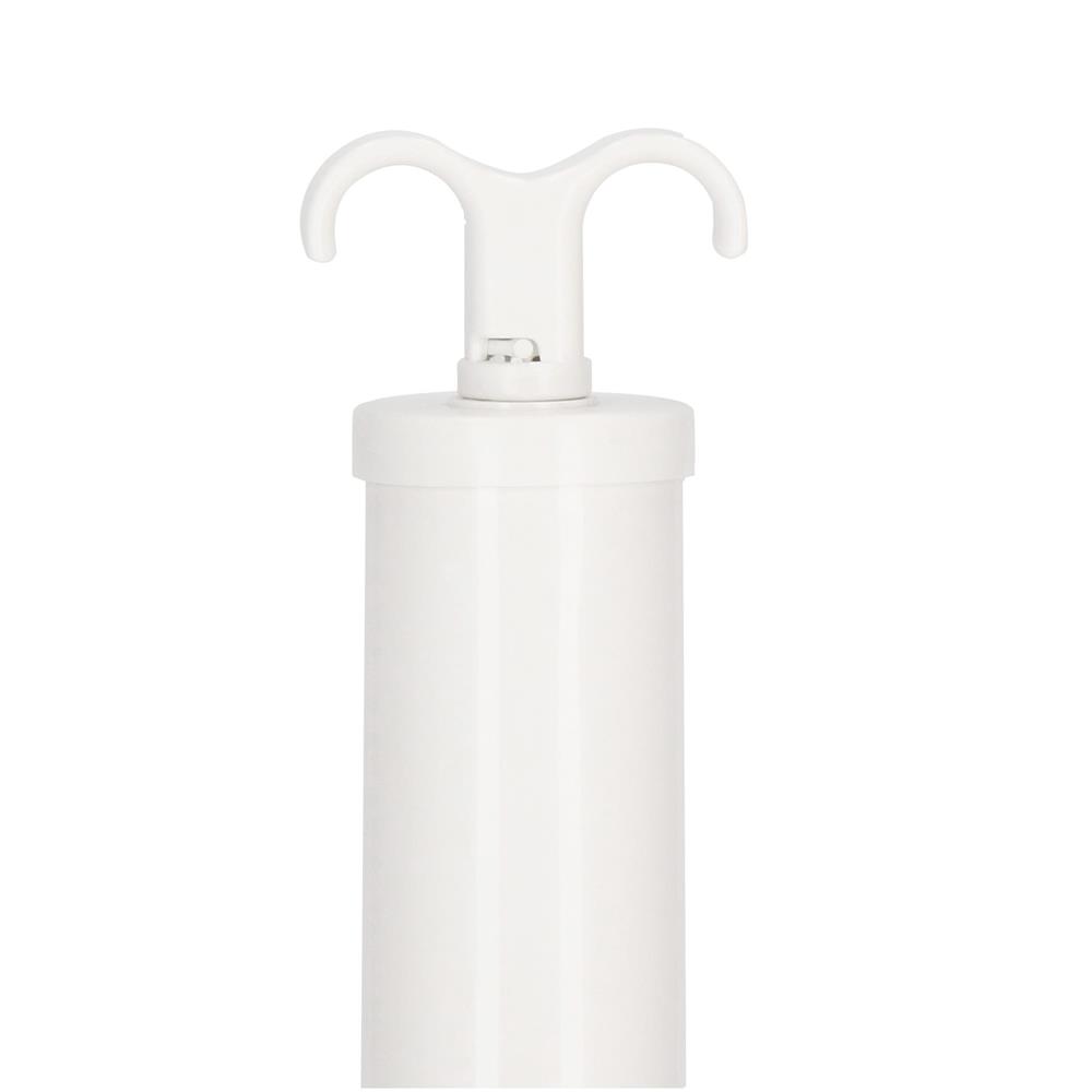 Pompa de vidat pentru saci de haine, din plastic, 38cm, alb Household NewTrend