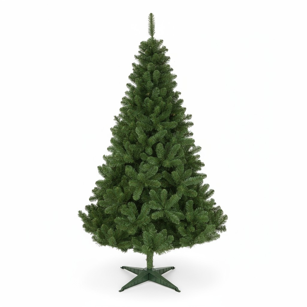 Brad artificial 220 cm cu 14 niveluri – diametru 138 cm, 89 ramuri robuste – model premium natural MultiMark GlobalProd