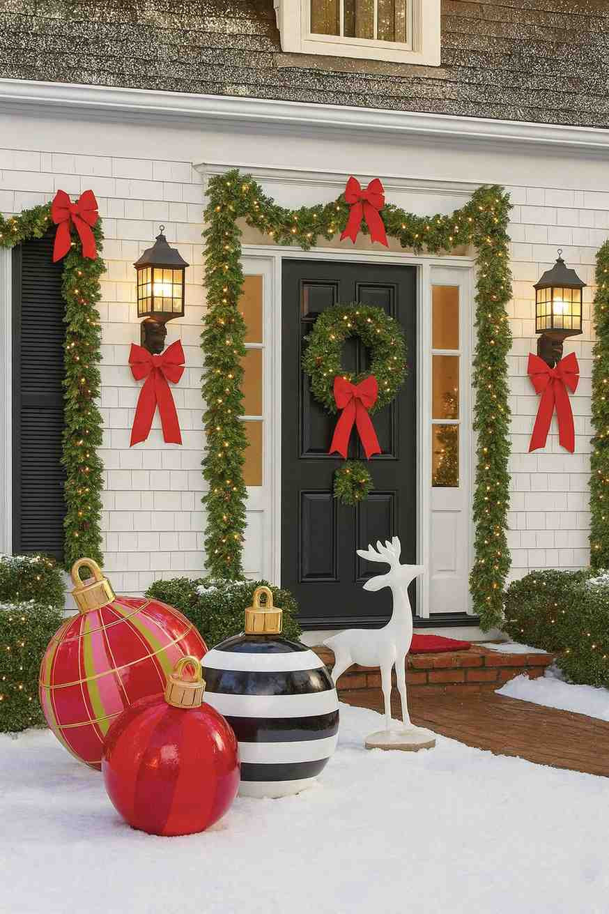 Ghirlanda groasa decorativa din brad artificial, molid scandinav, lungime 5.4 m, verde natural, aspect bogat MultiMark GlobalProd