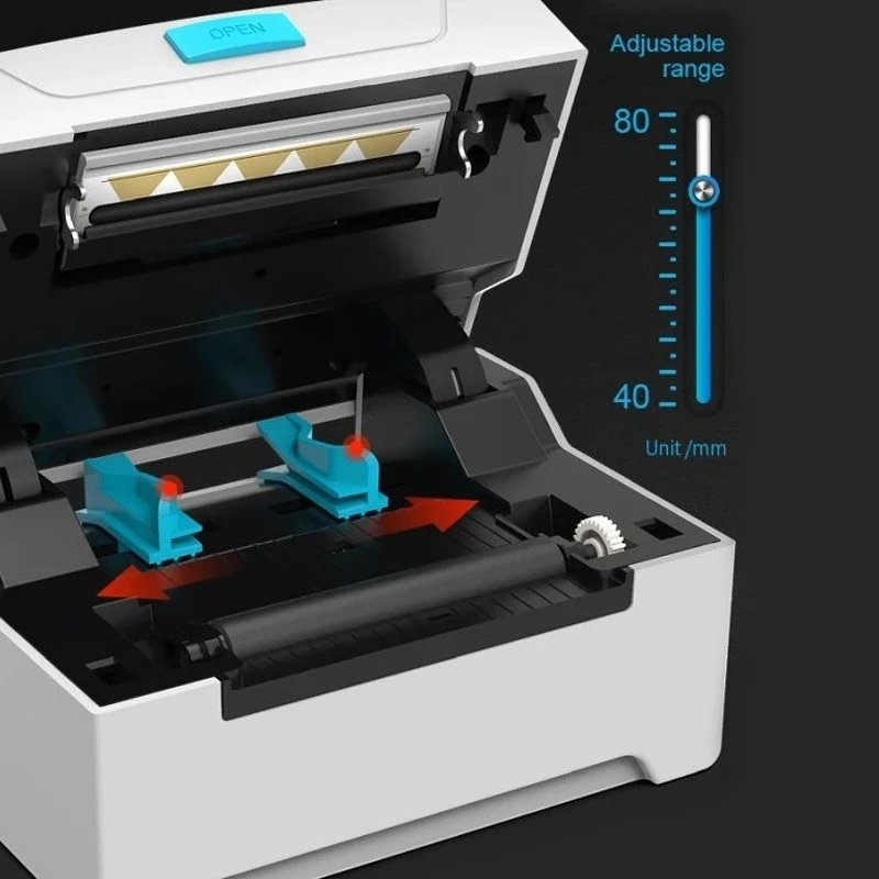 Imprimanta termica bluetooth, 80 mm, android / ios, windows, suport hartie inclus MultiMark GlobalProd