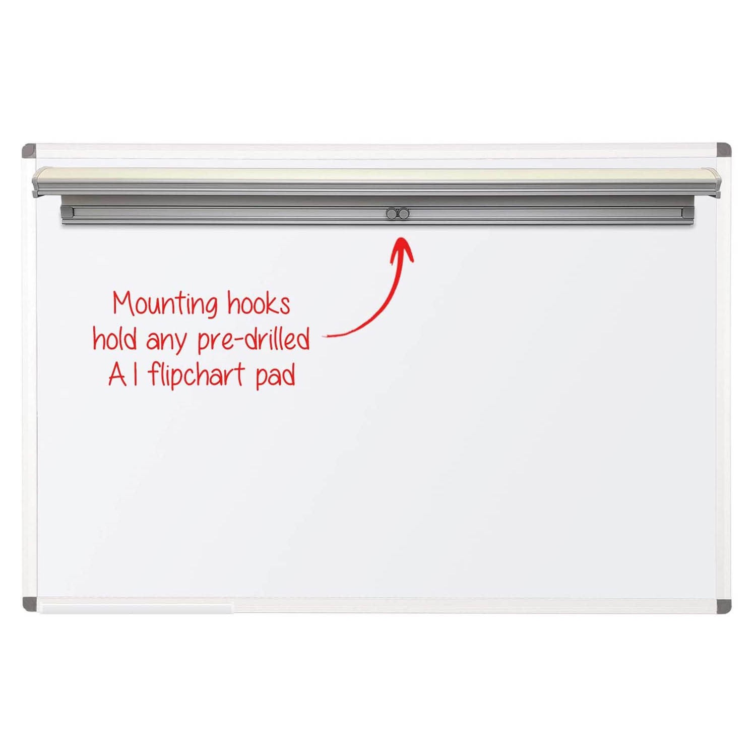 Suport magnetic pentru hartie flipchart, agatatori reglabile, 70 cm, procart MultiMark GlobalProd
