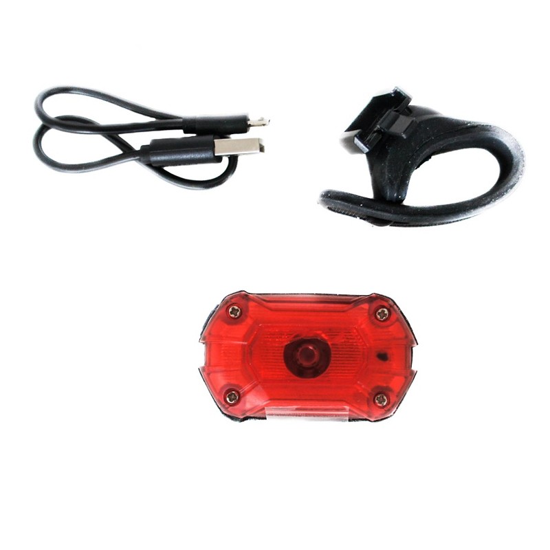 Stop led bicicleta, reincarcabil usb 700 mah, 25 lm, 3 moduri iluminare, ipx4 MultiMark GlobalProd