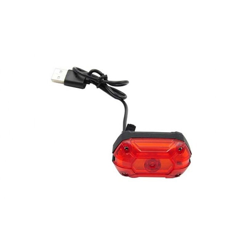 Stop led bicicleta, reincarcabil usb 700 mah, 25 lm, 3 moduri iluminare, ipx4 MultiMark GlobalProd