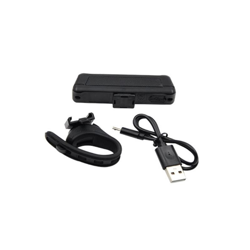 Stop led rgb pentru bicicleta, reincarcabil usb 500 mah, 3 moduri iluminare MultiMark GlobalProd