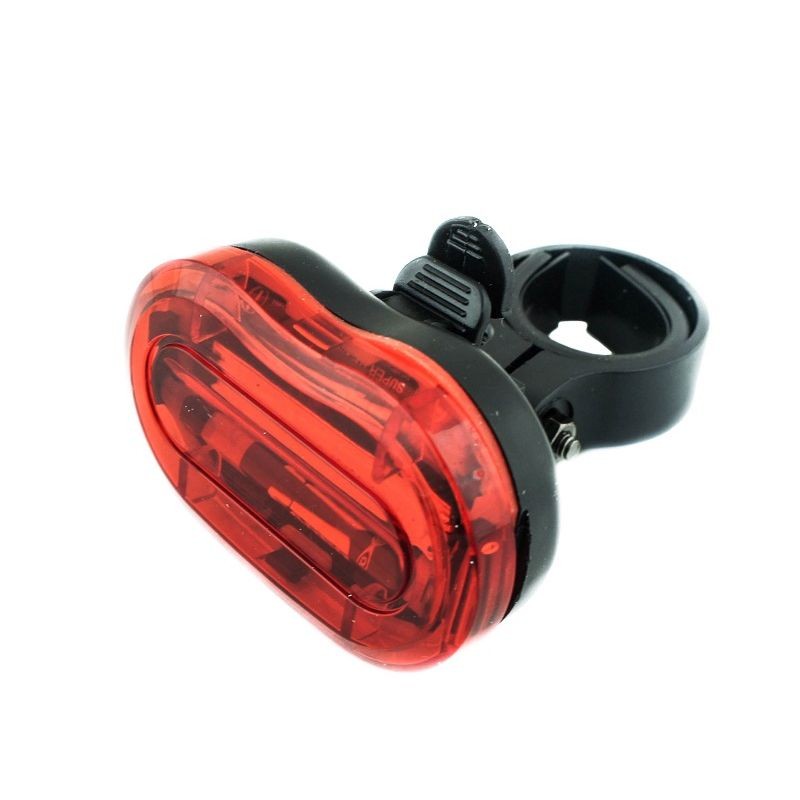 Stop led rosu 0.5w pentru bicicleta, 3 moduri iluminare, alimentare baterii aaa MultiMark GlobalProd