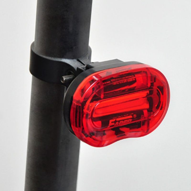 Stop led rosu 0.5w pentru bicicleta, 3 moduri iluminare, alimentare baterii aaa MultiMark GlobalProd