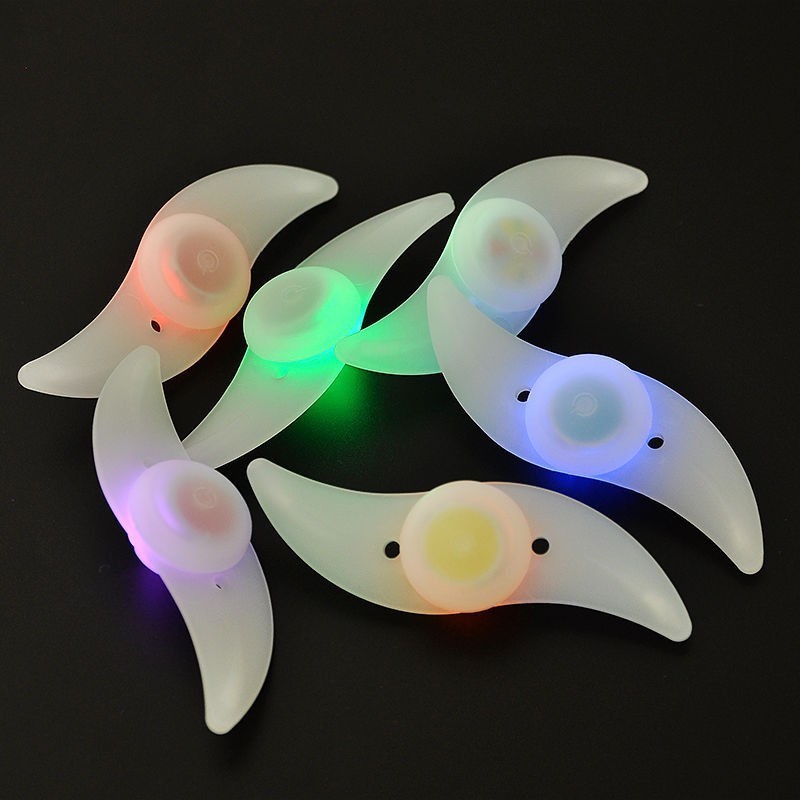 Lumini pentru spita bicicleta, led multicolor, 3 moduri de iluminare MultiMark GlobalProd