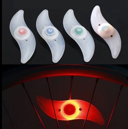 Lumini pentru spita bicicleta, led multicolor, 3 moduri de iluminare MultiMark GlobalProd