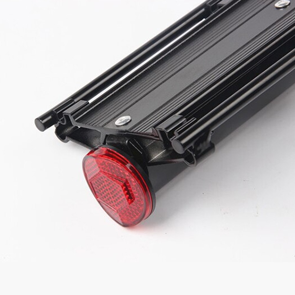 Portbagaj bicicleta, aluminiu, model universal, cu stop reflectorizant rosu MultiMark GlobalProd