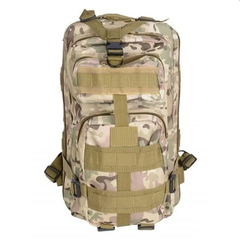 Rucsac camuflaj, 2 compartimente, 2 buzunare, impermeabil, inchidere cu fermoar MultiMark GlobalProd