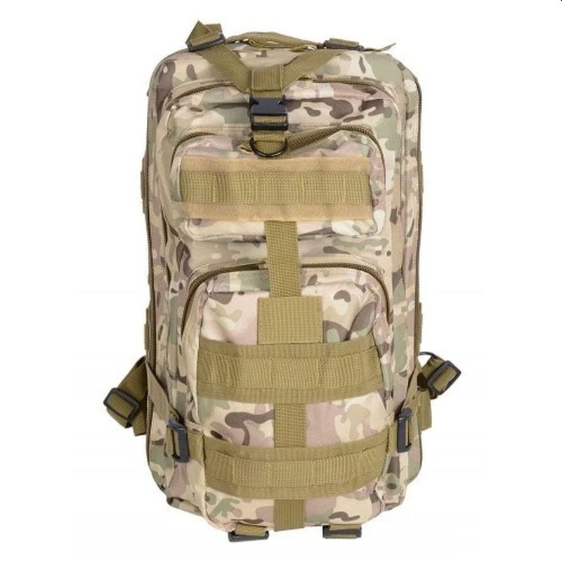 Rucsac camuflaj, 2 compartimente, 2 buzunare, impermeabil, inchidere cu fermoar MultiMark GlobalProd