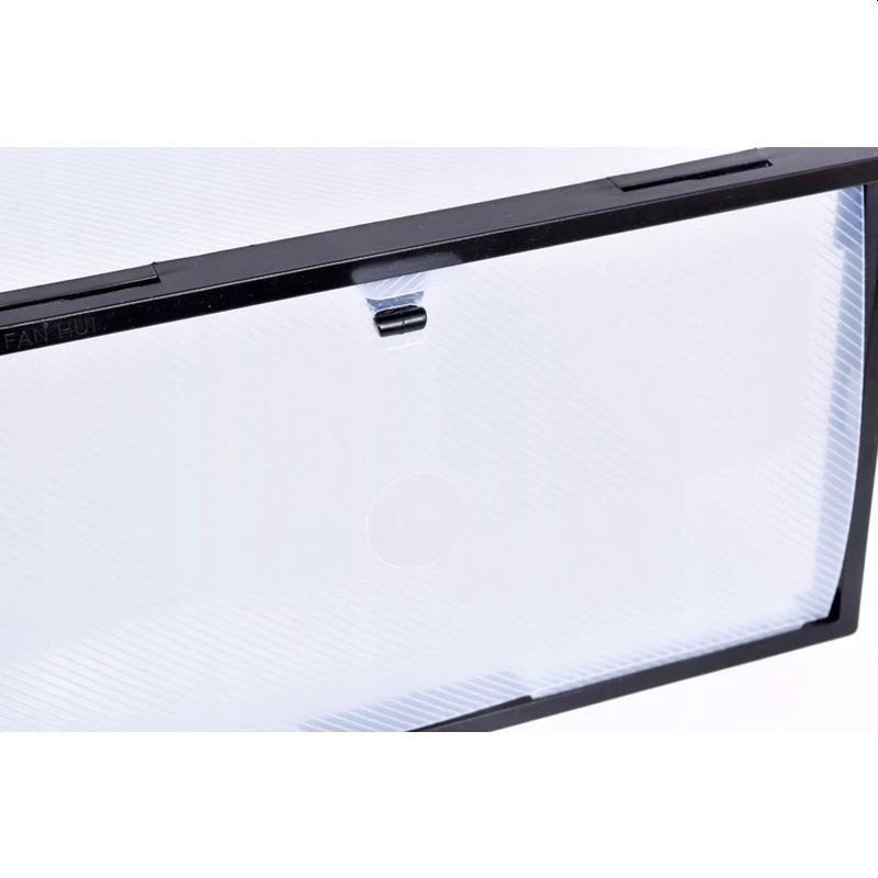 Cutie depozitare incaltaminte, inchidere cu capac, transparenta, 33.5 x 23 x 14 cm, material plastic MultiMark GlobalProd