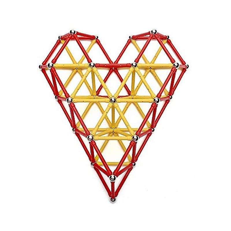 Set constructie magnetic 3d, 350 piese, multicolor, educativ, interactiv, varsta 6+, procart MultiMark GlobalProd