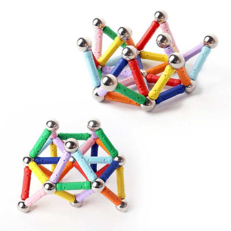Set constructie magnetic 3d, 230 piese, joc educativ creativ, varsta 6+, procart MultiMark GlobalProd