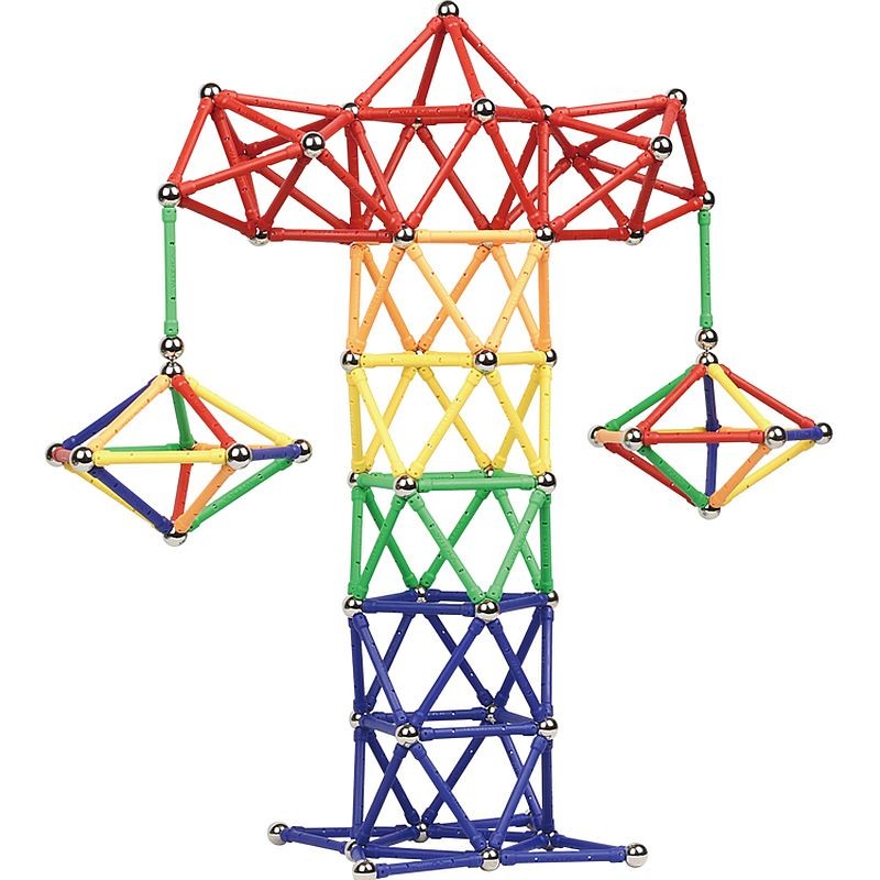 Set constructie magnetic 3d, 230 piese, joc educativ creativ, varsta 6+, procart MultiMark GlobalProd